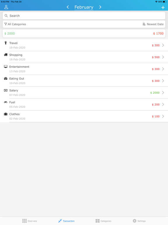 Screenshot #5 pour Budget App : Budget planner