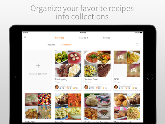 Allrecipes Dinner Spinner iPad Allrecipes Dinner Spinner iPad