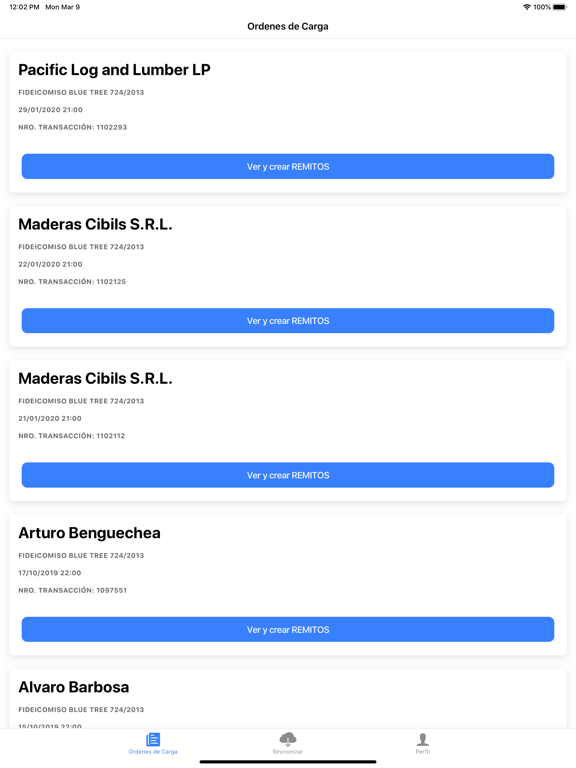 Screenshot #5 pour Timbertec Remitos