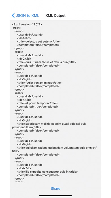 JSON to XML Converterのおすすめ画像4