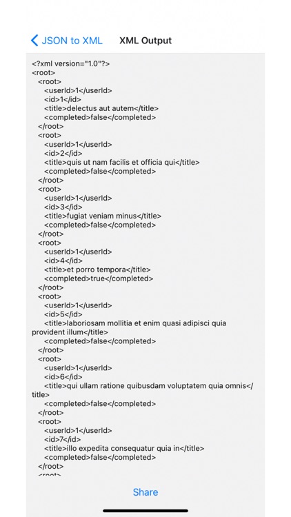 JSON to XML Converter screenshot-3