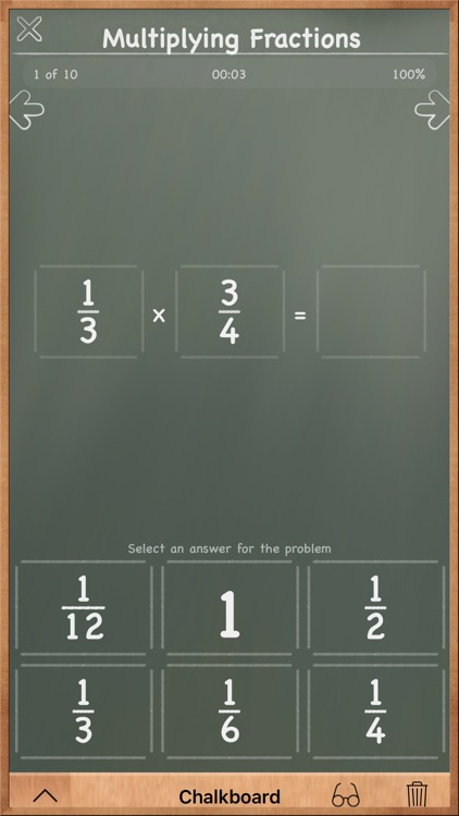 MathBoard Fractions screenshot-3