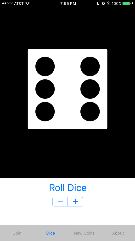 #3. Coin & Dice Toss (iOS) Podle: Mark Cerritelli