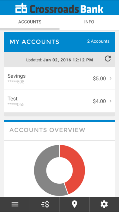 Crossroads Bank IL Screenshot