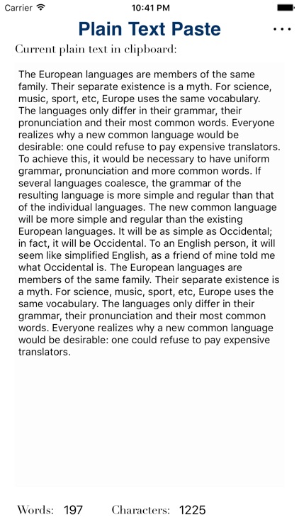 Plain Text Paste screenshot-4