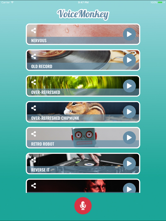 Screenshot #6 pour VoiceMonkey - Voice Changer