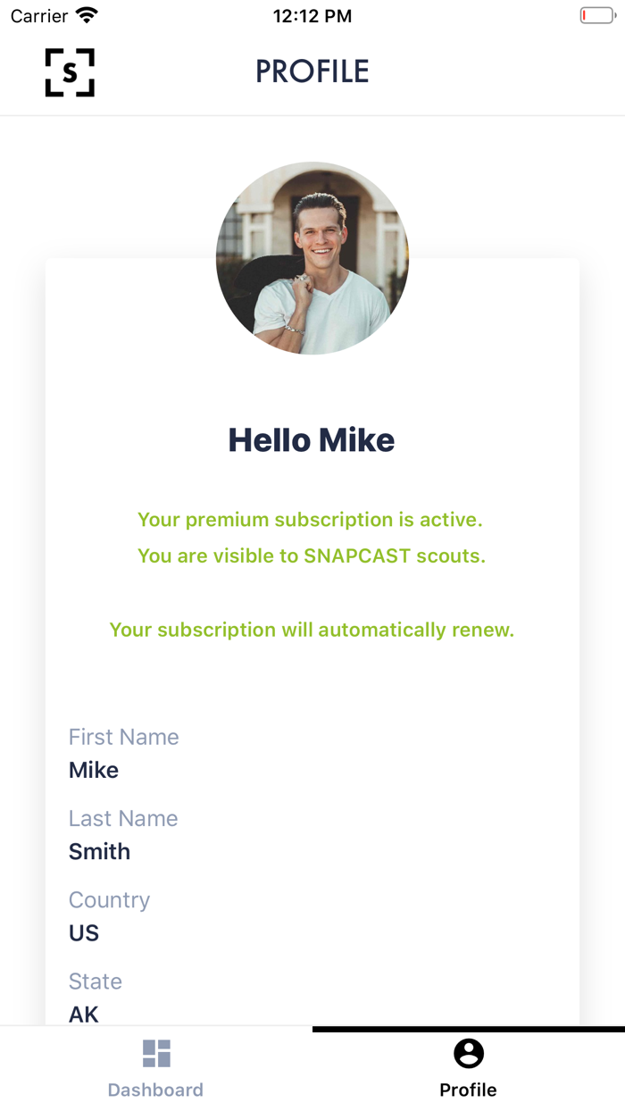 SNAPCAST Become a Model