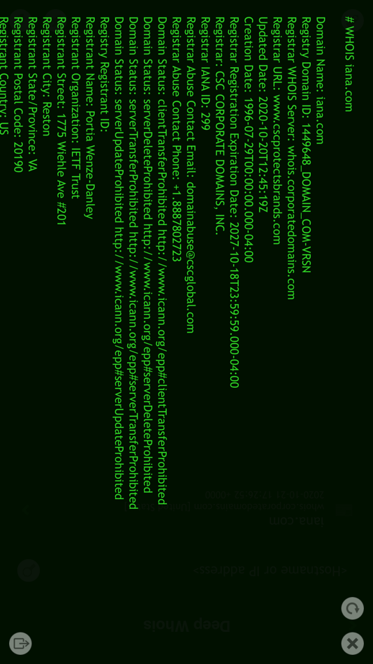 #3. Deep Whois (iOS) Podle: Pavel Ahafonau