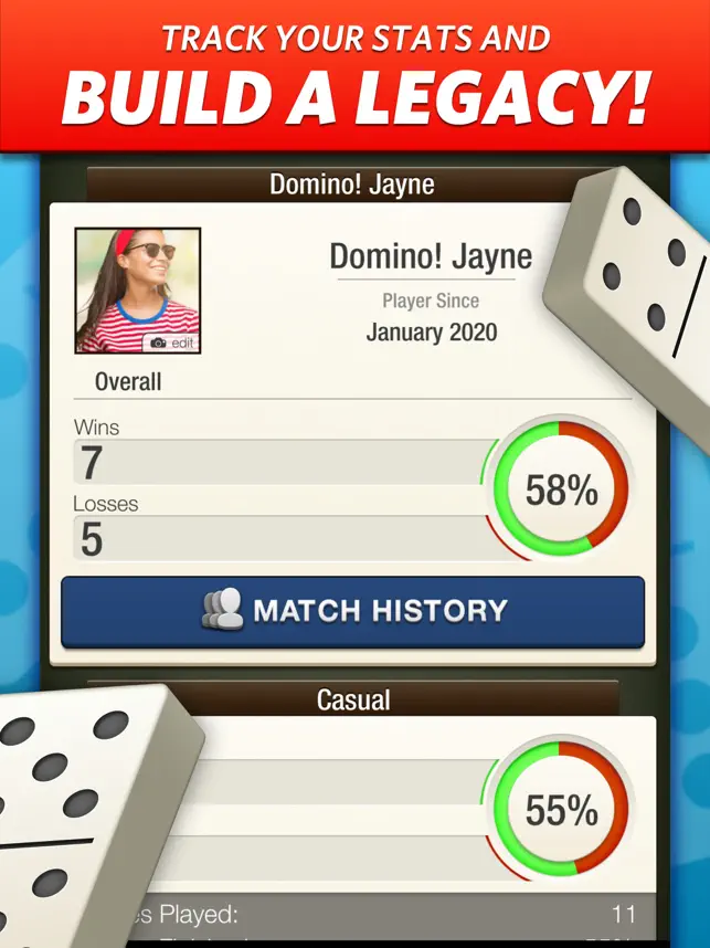 Imágen 4 Domino! - Multiplayer Dominoes iphone