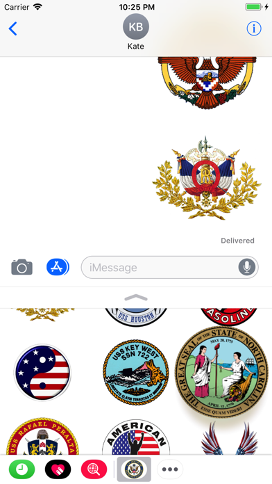 Symbols USA Stickers screenshot 2