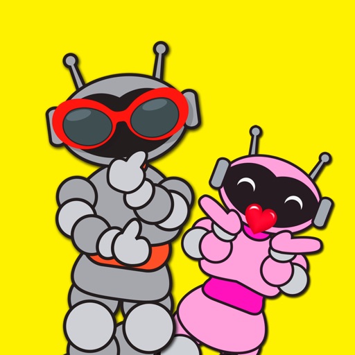 Smart Robot Animated Sticker