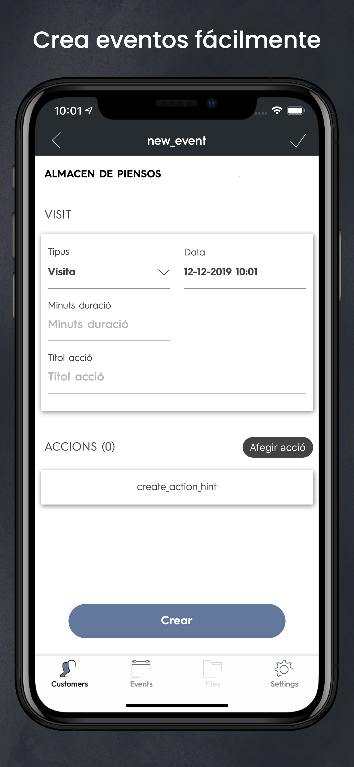 Gosbi CRM screenshot 3