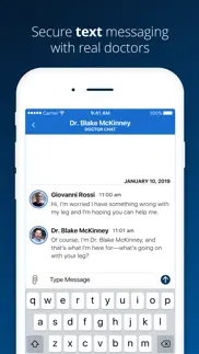 unitedhealthcare doctor chat iphone screenshot 3