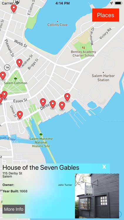 Salem Ghost Map