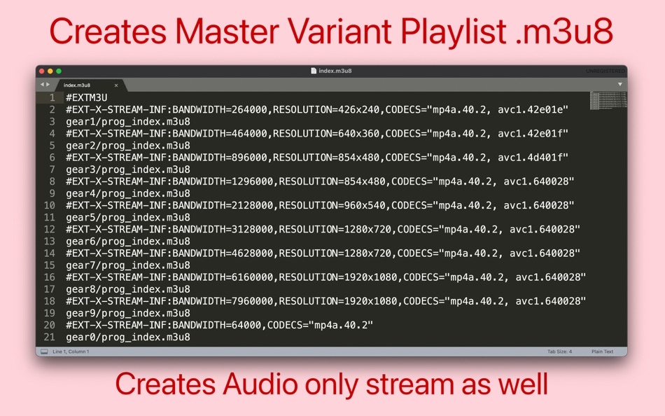 #5. HLS Video Creator (macOS) By: Anand