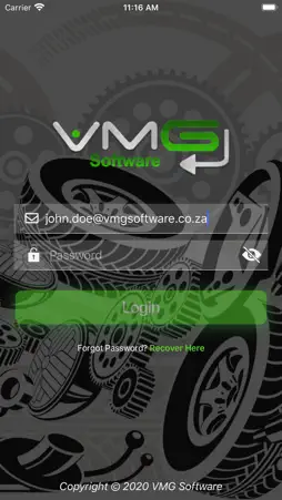 VMG Workshop Mobile screenshot 1