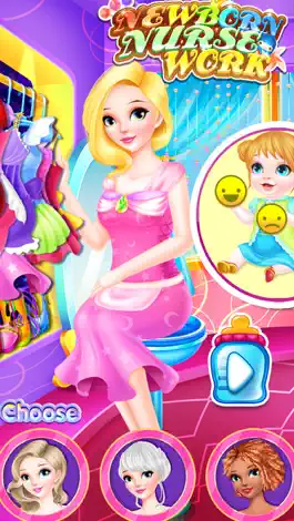 Game screenshot Newborn Nurse Work apk