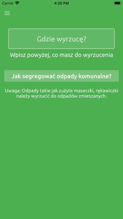 Gdzie wyrzucić śmieci?