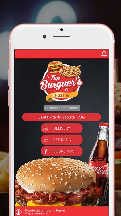 Top Burguers e Pizzaria