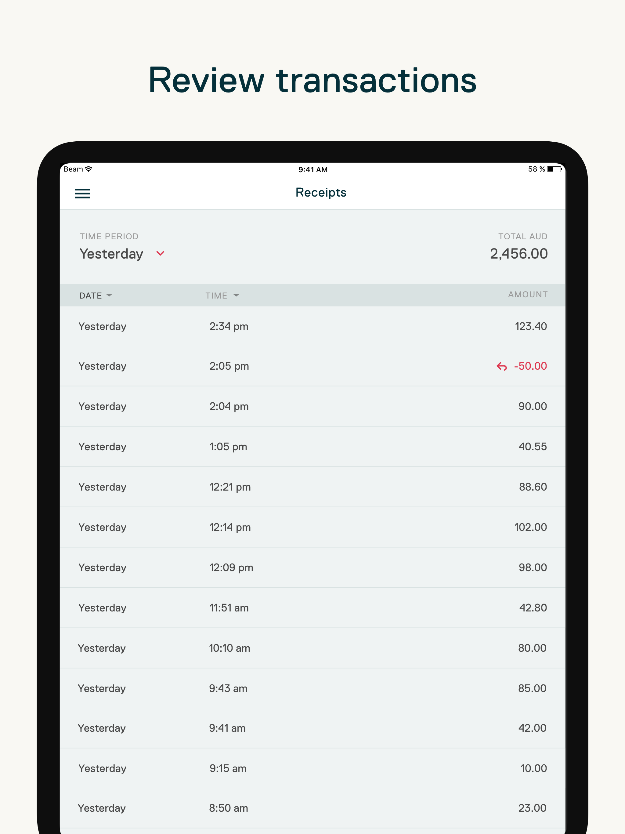 Beam Terminal screenshot 8