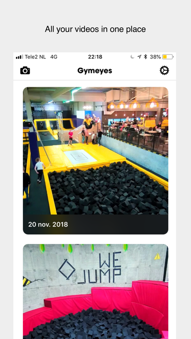 Screenshot #1 pour Gymeyes - Record your tricks!