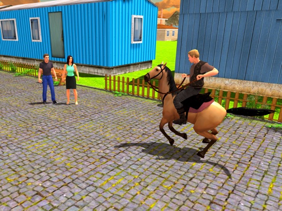 Screenshot #5 pour Offroad Horse Taxi Carriage