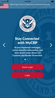 my.cbp iphone screenshot 1