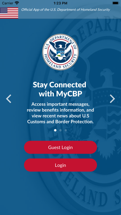 my.CBP Screenshot