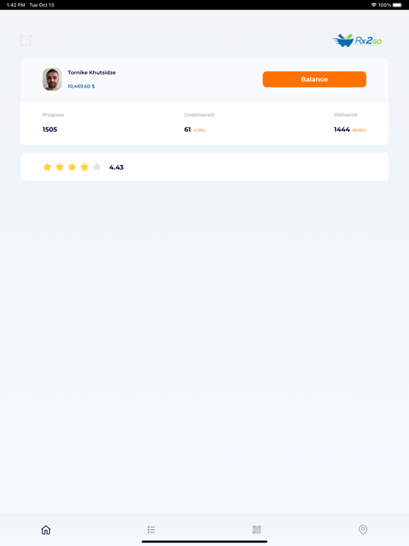 Screenshot #5 pour Rx2Go Driver App