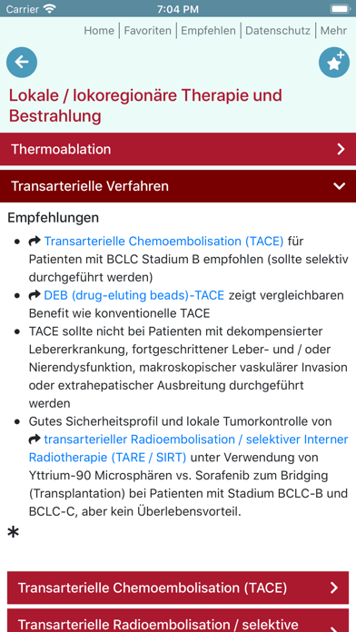 HCC onkowissen screenshot 3