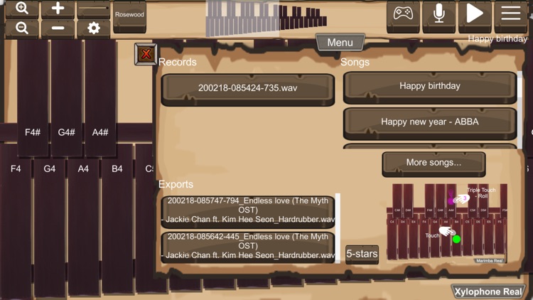 Xylophone Real: 2 mallet types screenshot-4