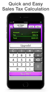 sales tax calculator - tax me iphone screenshot 1