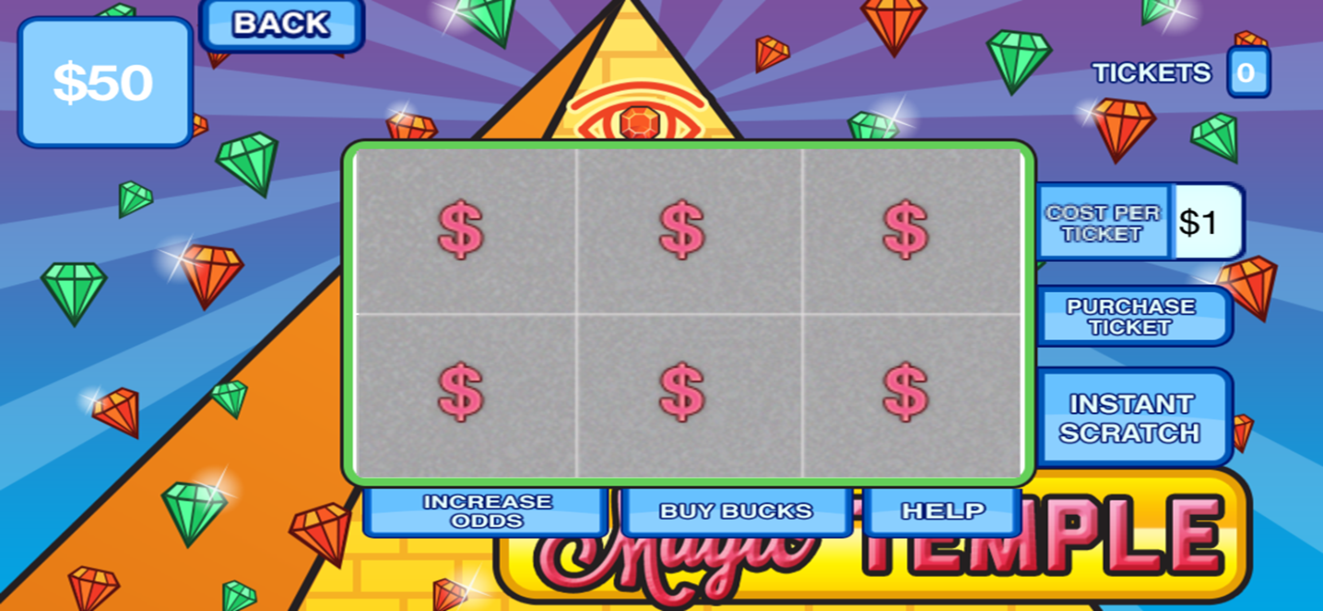 Scratchcard Mania Lucky Lotto