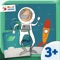 This educational game is suitable for children from 3 years