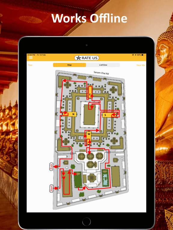 Screenshot #5 pour Wat Pho Reclining Buddha Guide