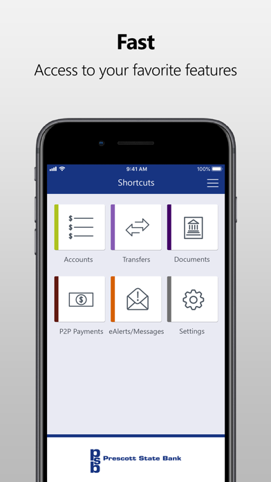 Prescott State Bank Screenshot