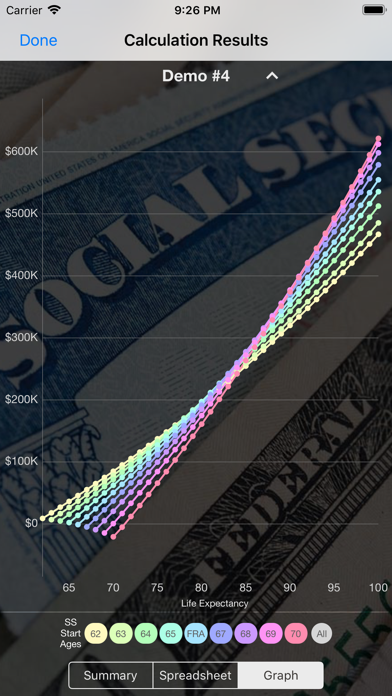 Social Security Calculator screenshot 2