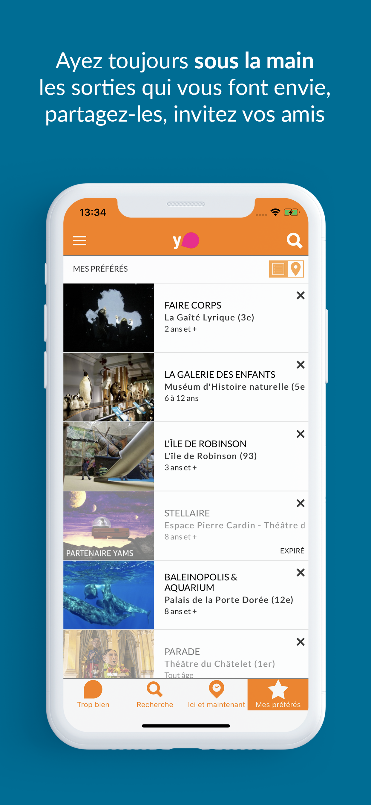 YAMS Paris sorties en famille