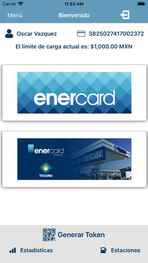 Enercard Movil screenshot 3