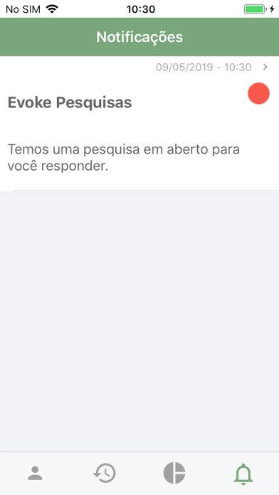 Evoke Pesquisas Screenshot
