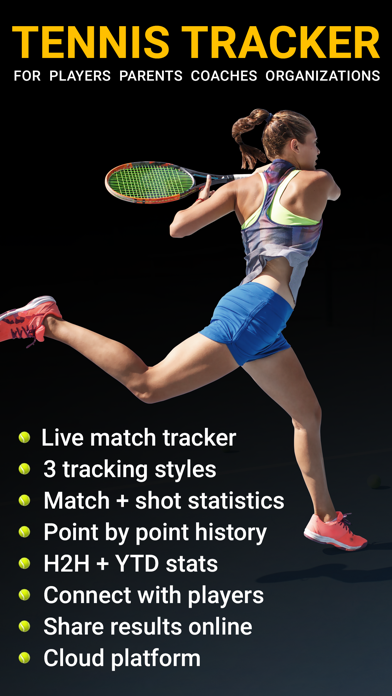 Screenshot #1 pour Smashpoint Tennis Tracker