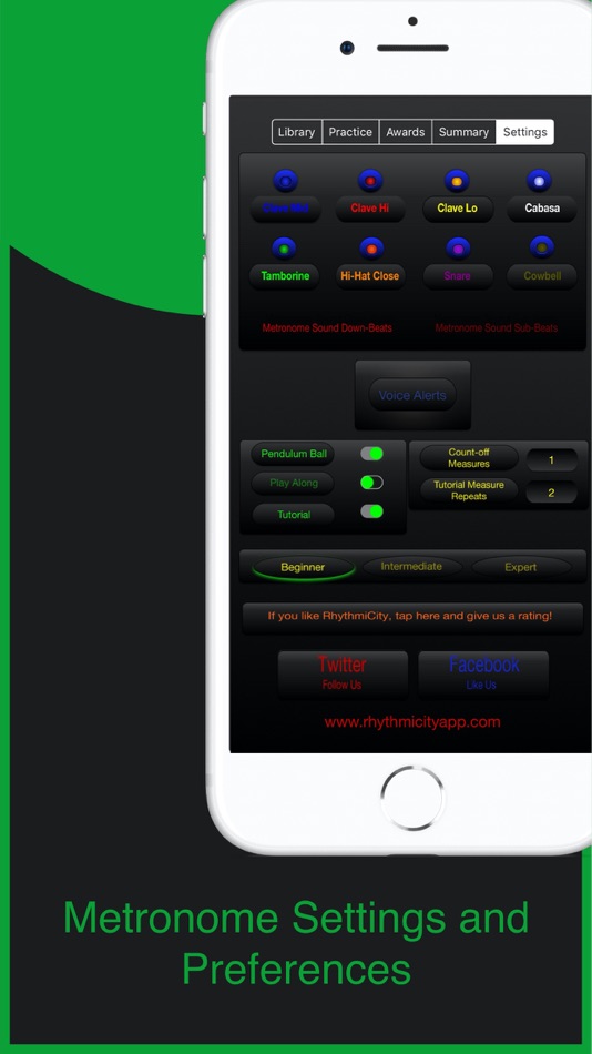 #10. Rhythmicity Rhythm Trainer (iOS) De: Torculus, LLC