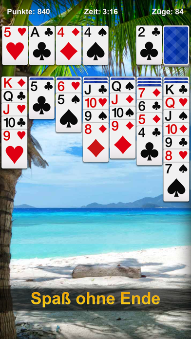 Solitär: Das Kartenspiel Spiel-Screenshot