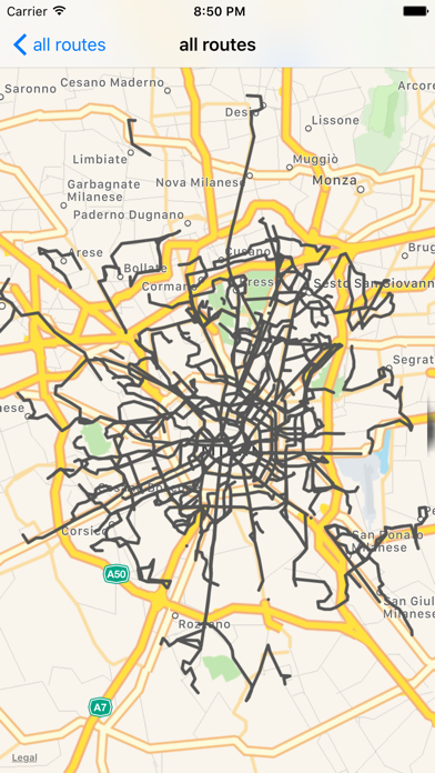 Milan Transport Guide Screenshot