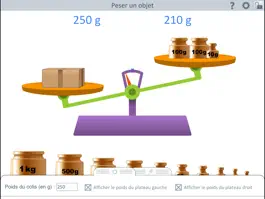 Game screenshot École : Peser des objets hack