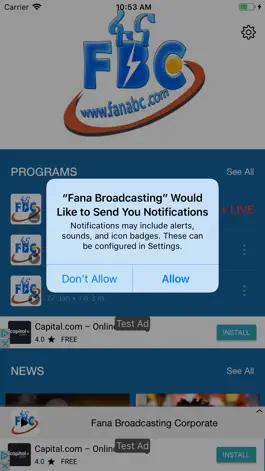 Game screenshot Fana Broadcasting Corporate mod apk