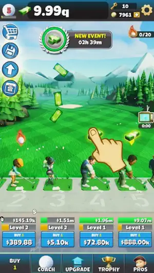 Idle Golf Tycoon Driver Clash screenshot 5