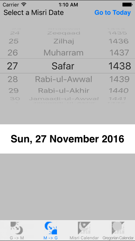 #2. Misri Calendar (iOS) 由: Shehzaad Nakhoda