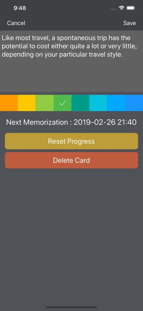 MemCards - Memorization Tool