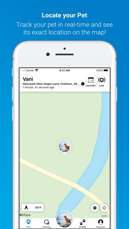 Tractive GPS for Dogs and Cats screenshot-0